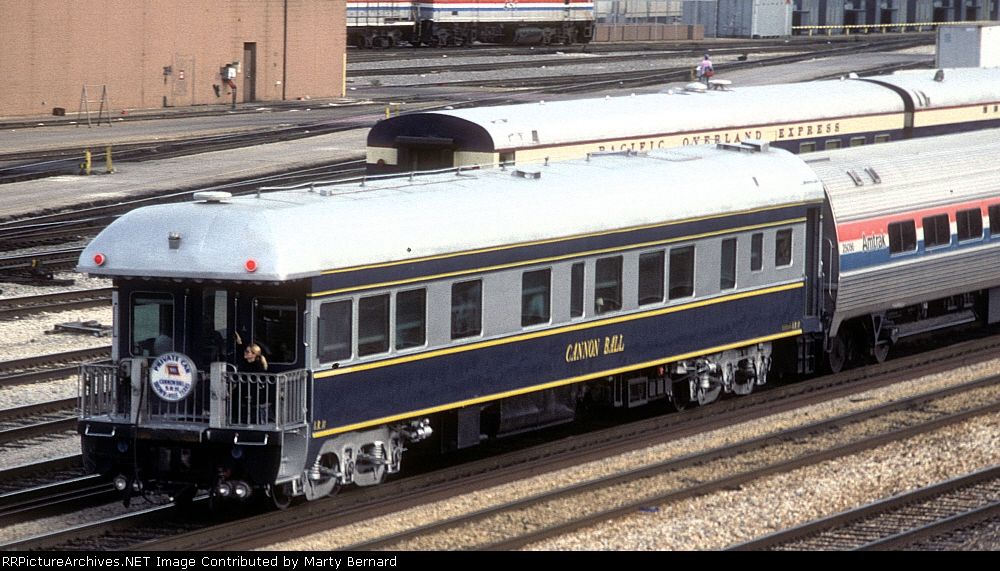 CANNON BALL, On the Outbpound Capitol Limitd